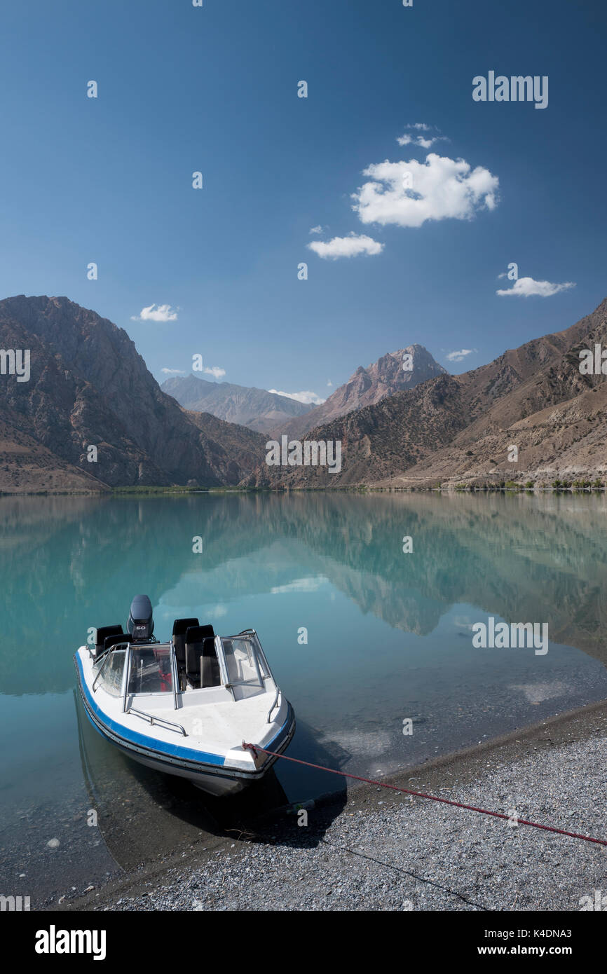 Iskanderkul Lake, Sughd Province, Tajikistan Stock Photo