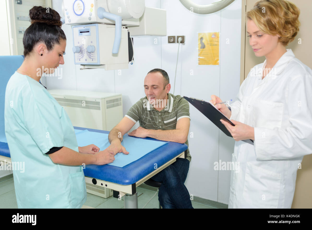 laboratory examination for a medical examination by doctors and nurses