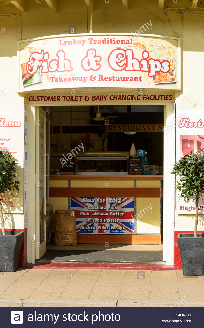 Fish And Chip Shop Counter High Resolution Stock Photography and Images