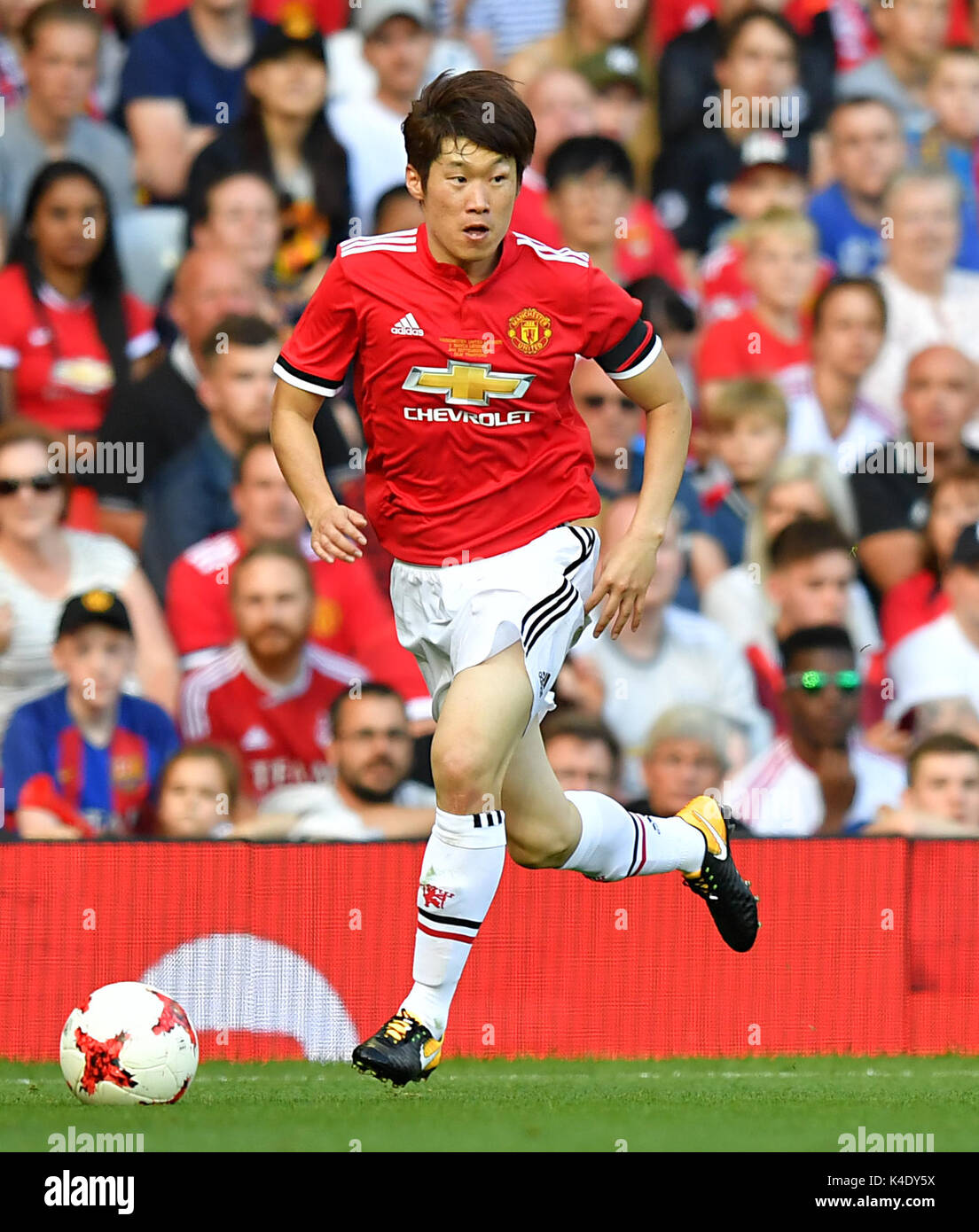 Ji-Sung Park, Manchester United Legends Stock Photo