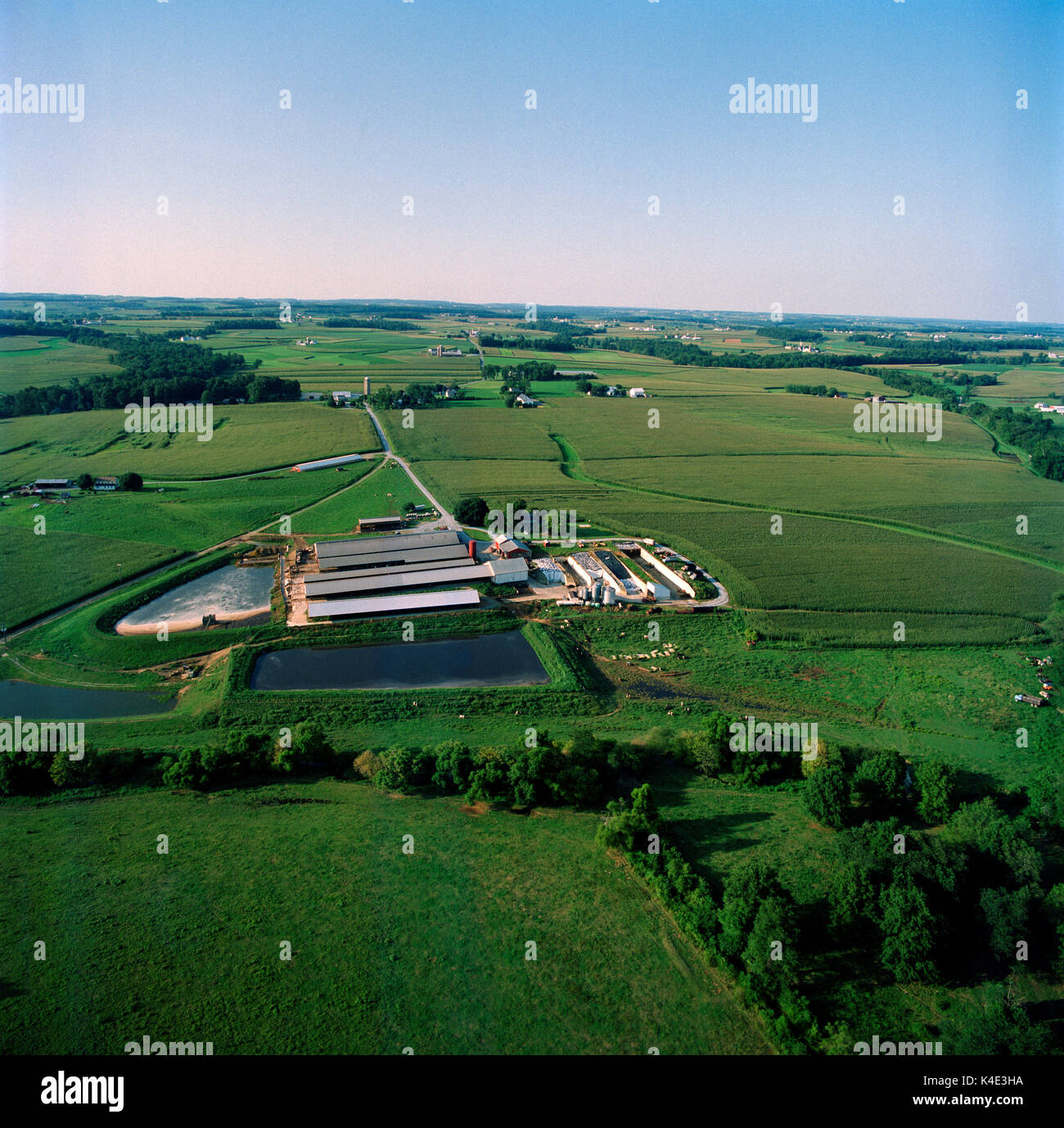AERIAL VIEW OF THE LANCASTER COUNTY CONSERVATION DISTRICT'S 1999 AWARD