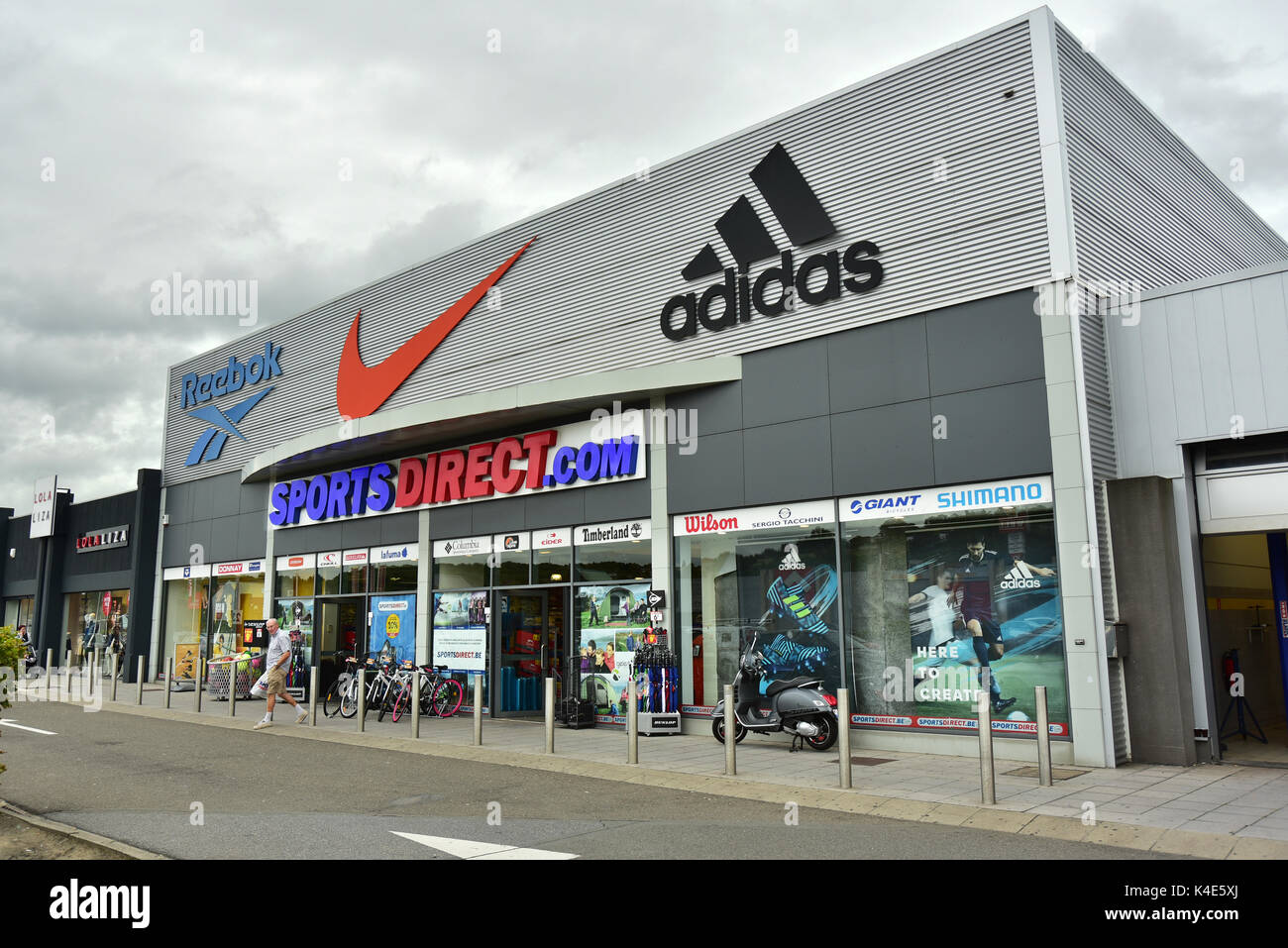 Sports Direct, International British retailing group Stock Photo