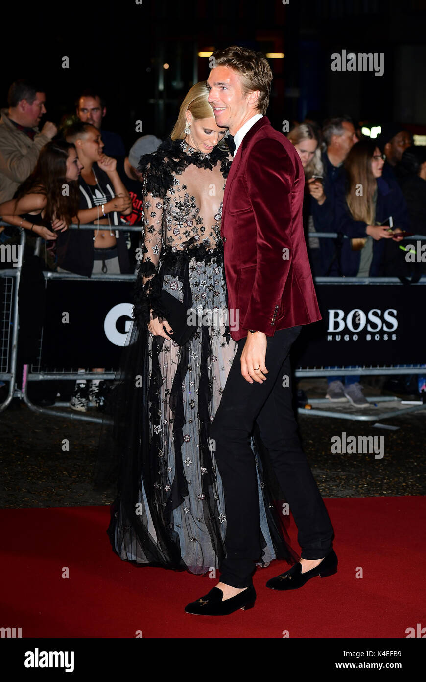 Poppy Delevingne and husband James Cook attending the GQ Men of the