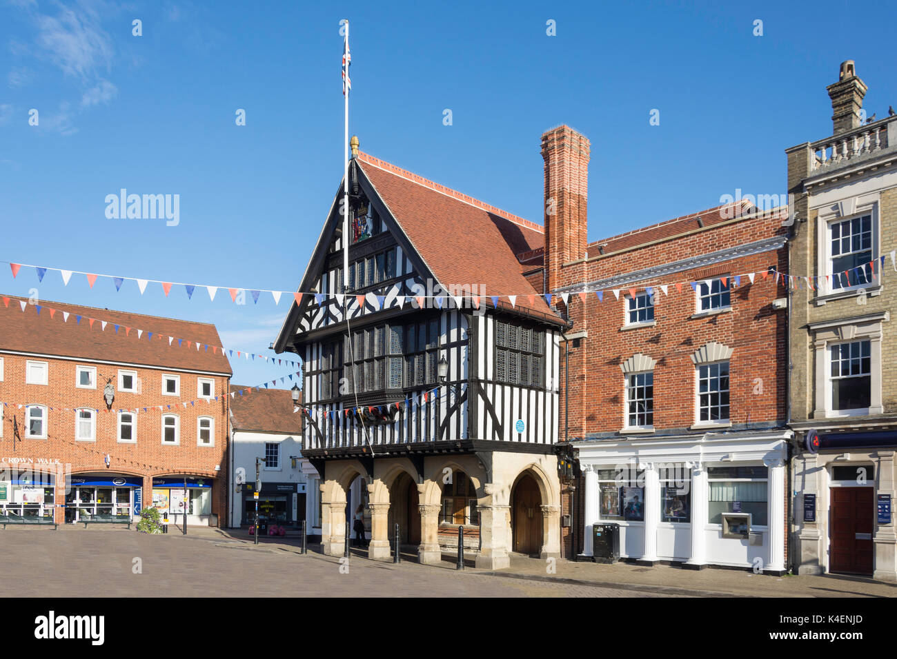Old Town Hall, Market Place, Saffron Walden, Essex, England, United Kingdom Stock Photo Alamy
