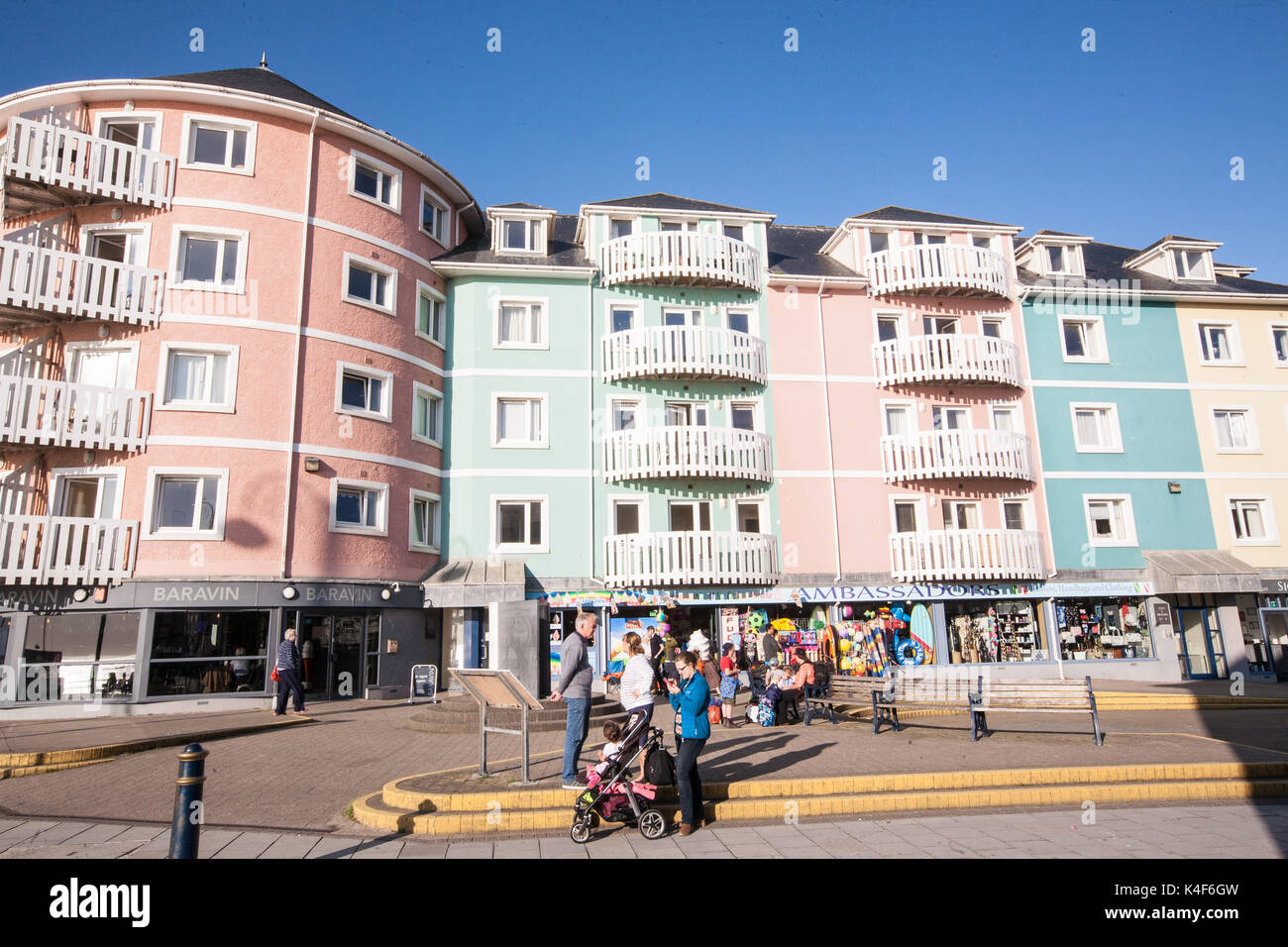 The King's Hall residential flats and commercial units, Aberystwyth