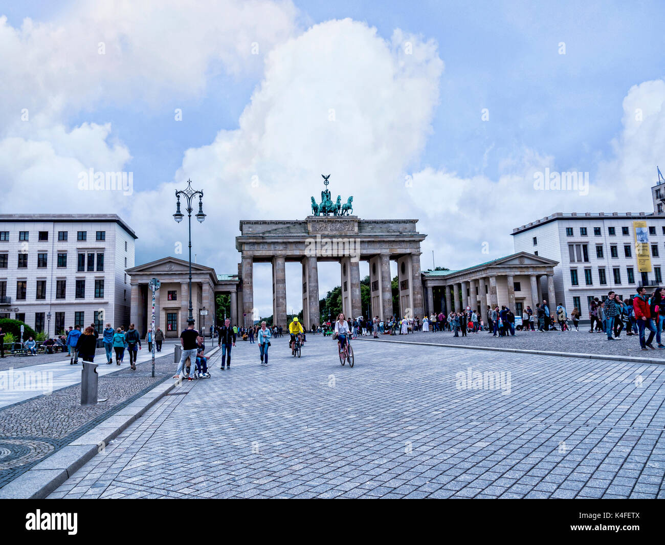 The Brandenburg Gate In Berlin Germany Stock Photo - Alamy