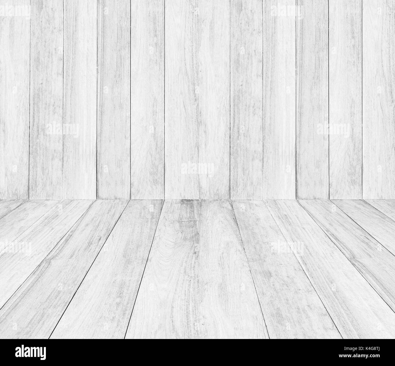 Vintage surface white wood table and rustic grain texture background