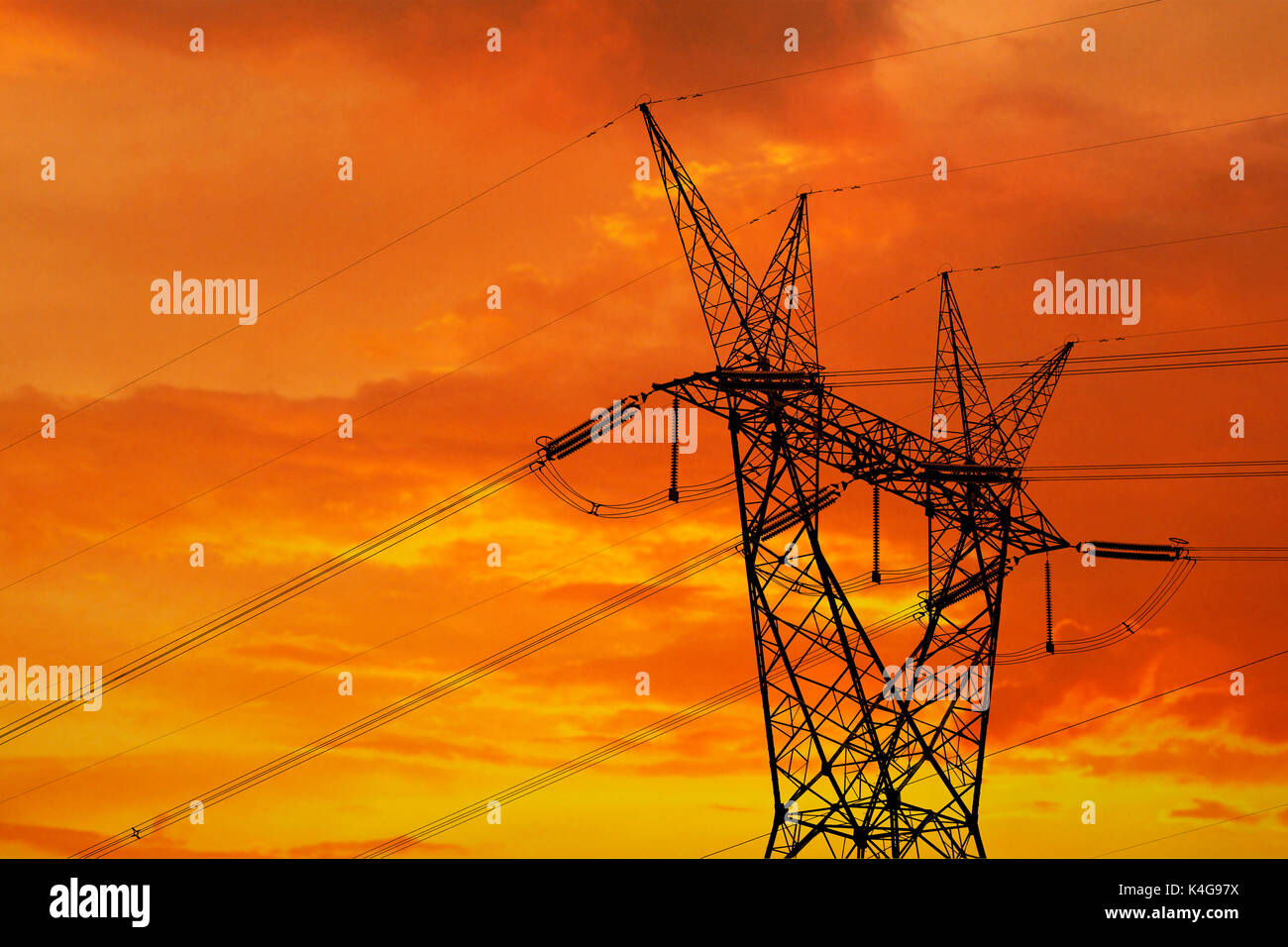 Powerline utility hires stock photography and images Alamy
