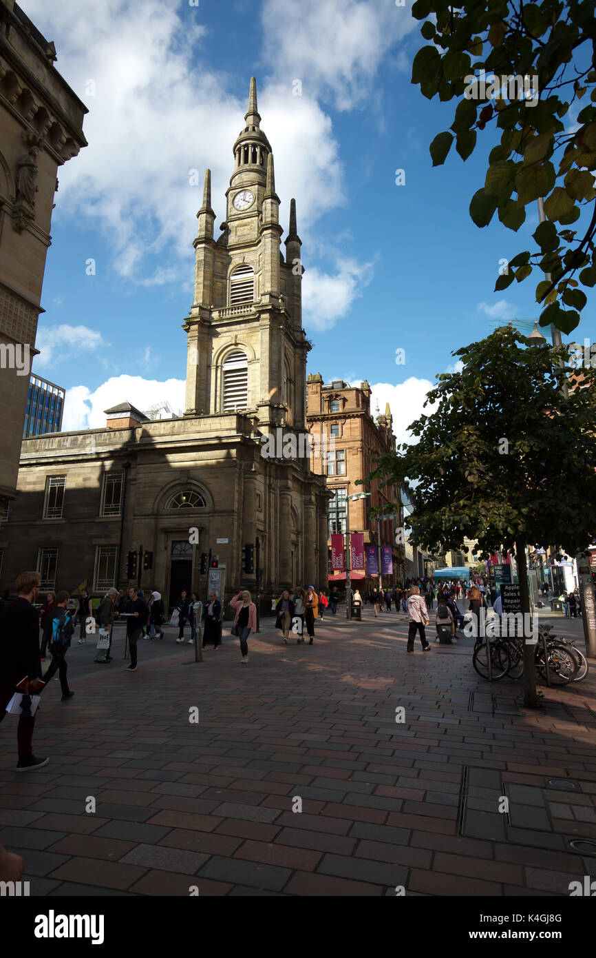 City Chambers in George Square, Glasgow, Scotland Stock Photo