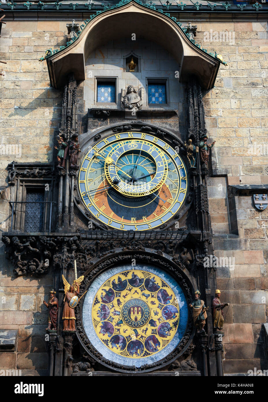 The famous Astronomical clock of Prague, Czech Republic Stock Photo Alamy
