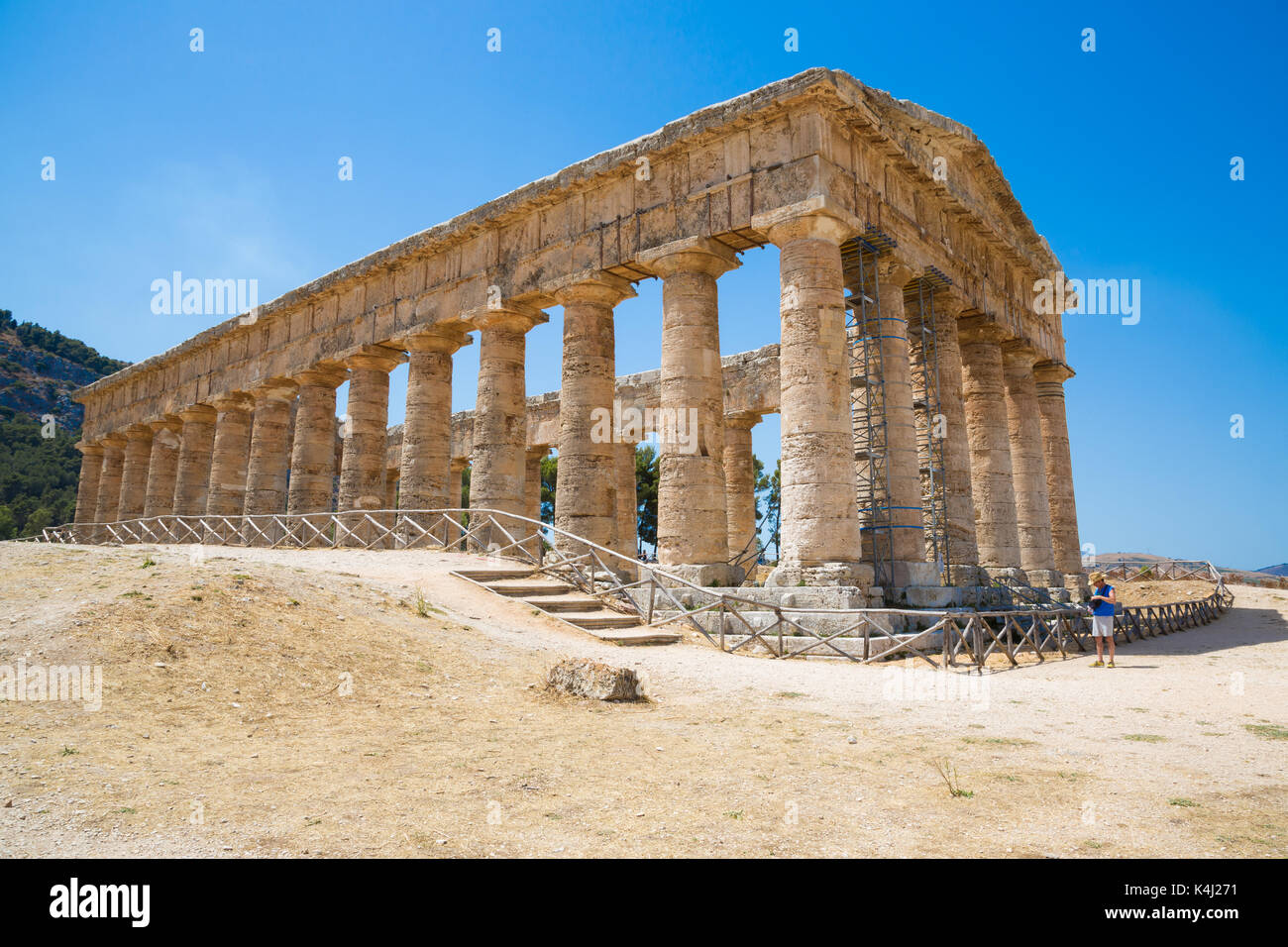 Segesta (Sicily, Italy) - Temple of Segesta Stock Photo - Alamy