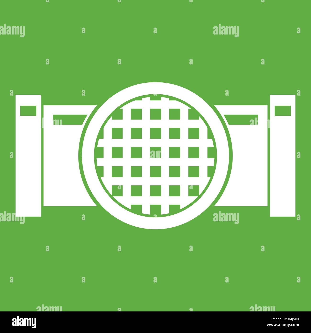 Ventilation metal pipe Stock Vector Images - Alamy