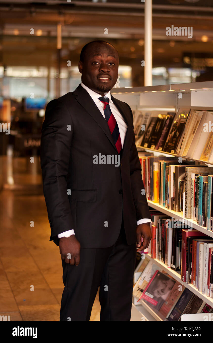 Handsome african man hi-res stock photography and images - Alamy