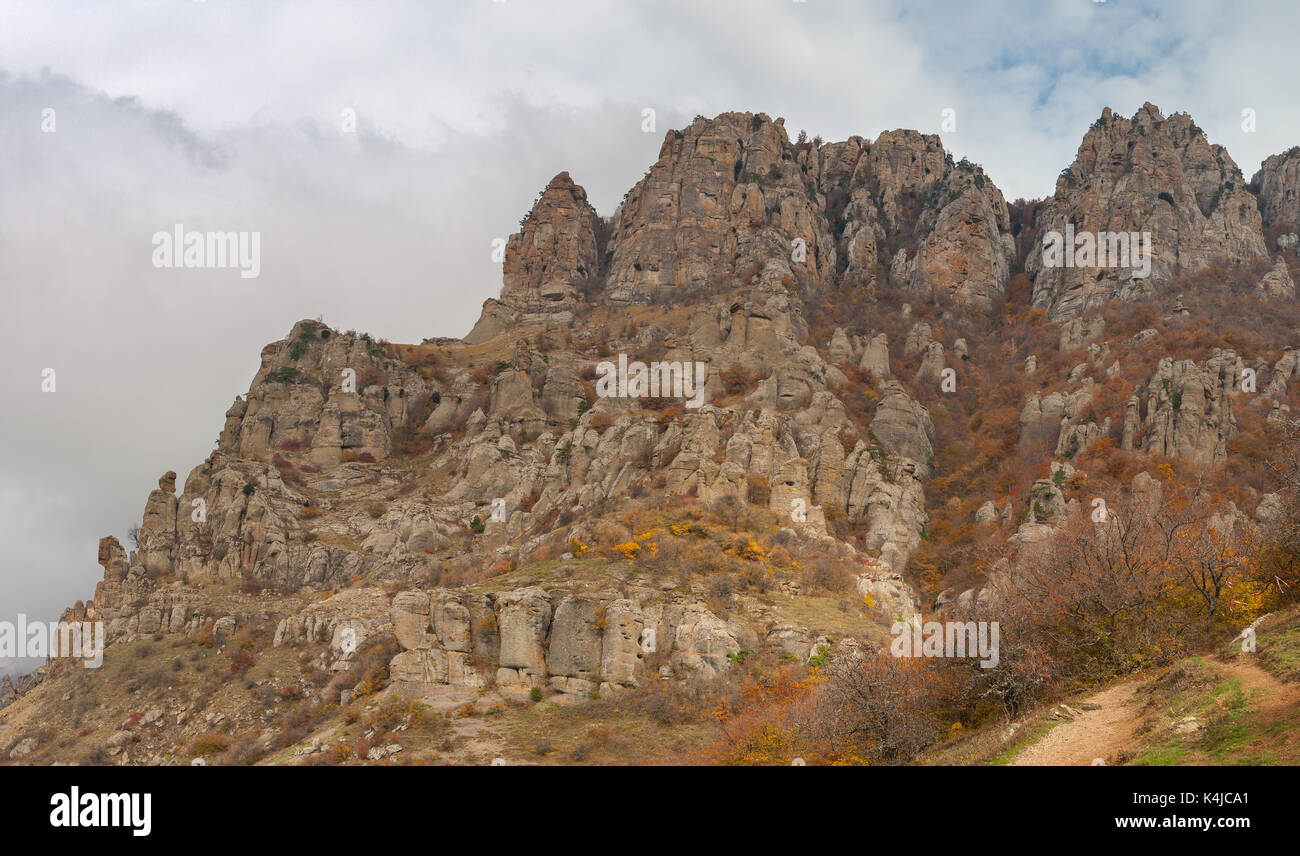 Valley of Ghosts in the Crimea Valley of Ghosts in the Crimea