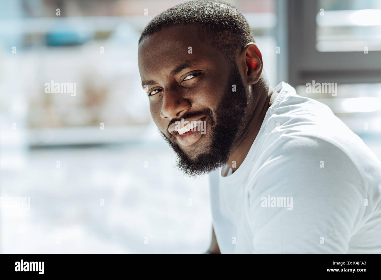 African american smiling guy ethnic hi-res stock photography and images ...