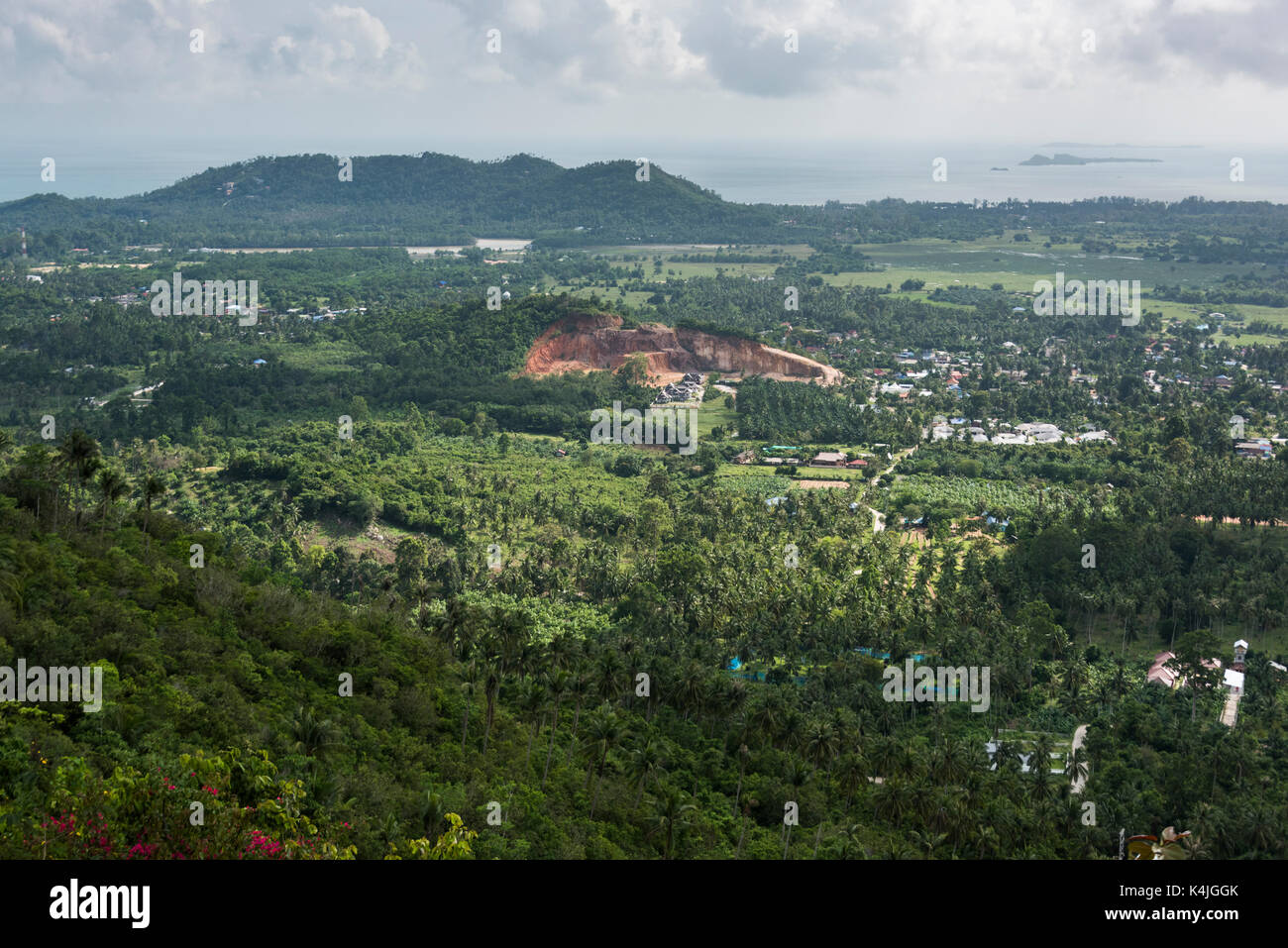 Aerial view of Koh Samui, Surat Thani Province, Thailand Stock Photo Alamy Aerial view of Koh Samui, Surat Thani Province, Thailand Stock Photo Alamy