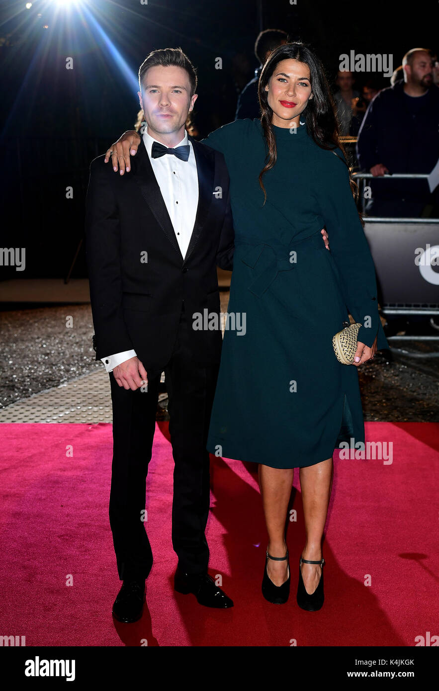 Joe Dempsie and Karima McAdams attending the GQ Men of the Year Awards 2017 held at the Tate