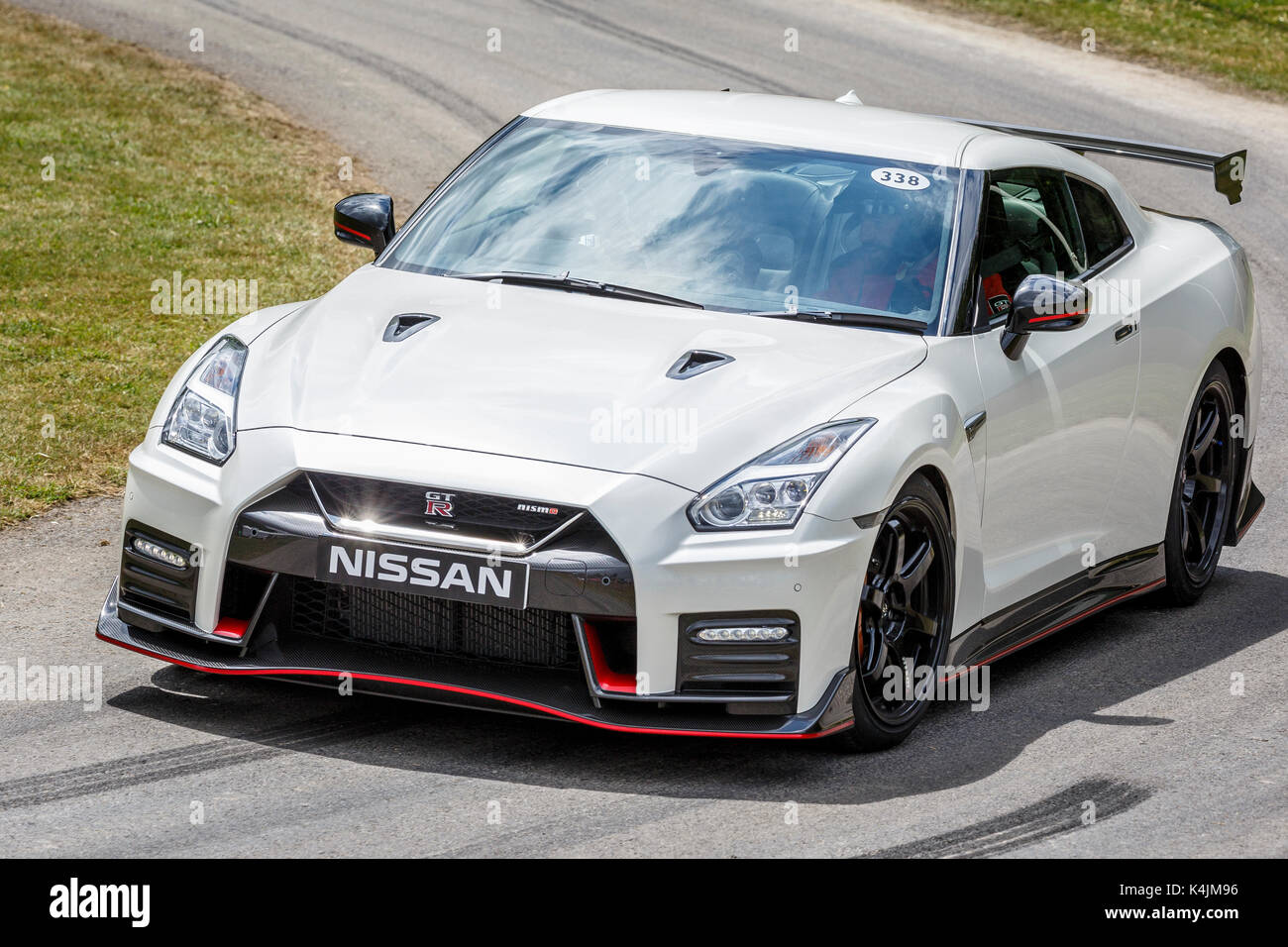 2017 Nissan GT-R at the 2017 Goodwood Festival of Speed, Sussex, UK. Stock Photo