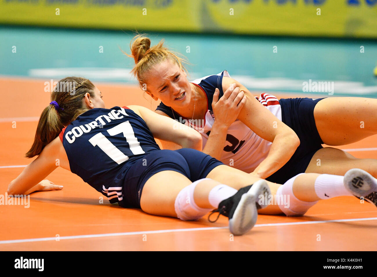 Tokyo Japan Credit Matsuo 5th Sep 2017 Carli Lloyd Usa Volleyball Fivb World Grand Champions Cup 2017 Women S Match Between Usa 1 3 China At Tokyo Metropolitan Gymnasium In Tokyo Japan Credit
