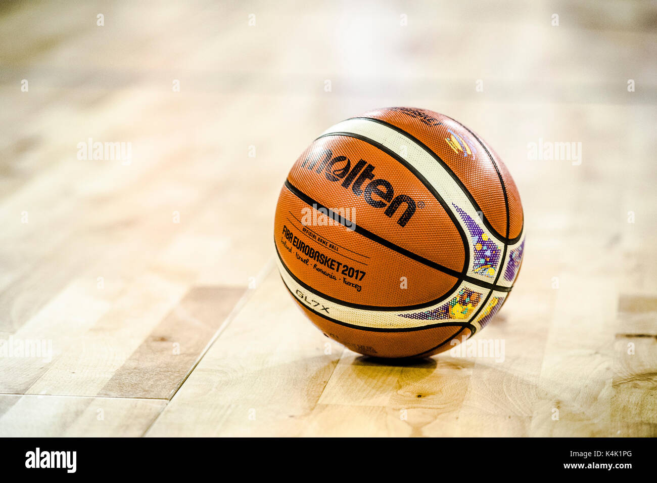 Czech Republic team's training session prior to the FIBA EuroBasket