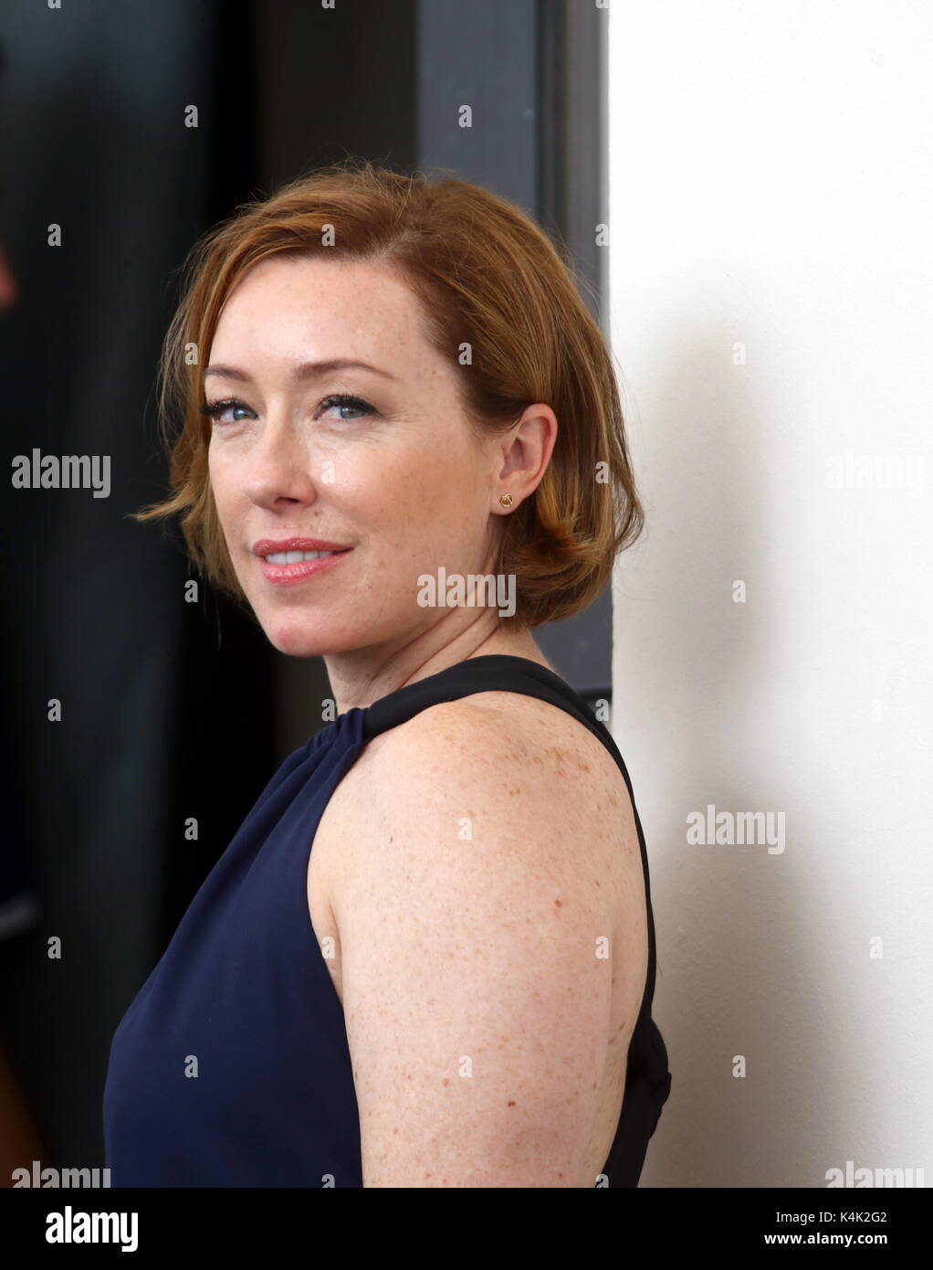Venice, Italy. 6th September, 2017. Actress Molly Parker poses during the photocall of the movie 'Wormwood' during the 74th Venice International Film Festival at Lido of Venice on 6th September, 2017. Credit: Andrea Spinelli/Alamy Live News Stock Photo