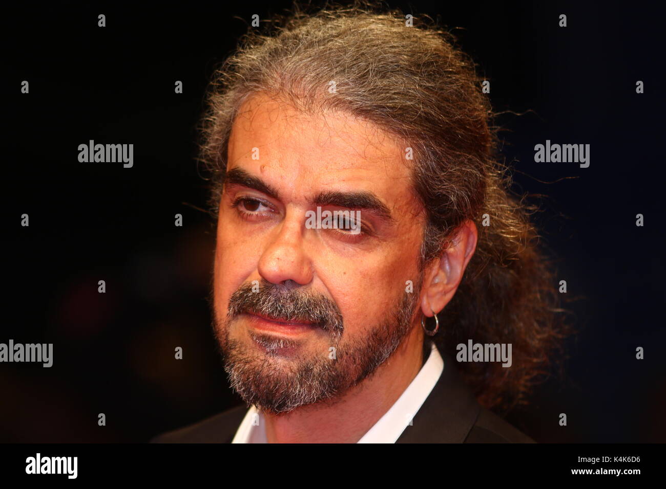 ITALY, Venice: Director Fernando Leon de Aranoa attends during the premiere of the movie 'Loving Pablo' during the 74th Venice International Film Festival at Lido of Venice on 6th September, 2017. Credit: Andrea Spinelli/Alamy Live News Stock Photo