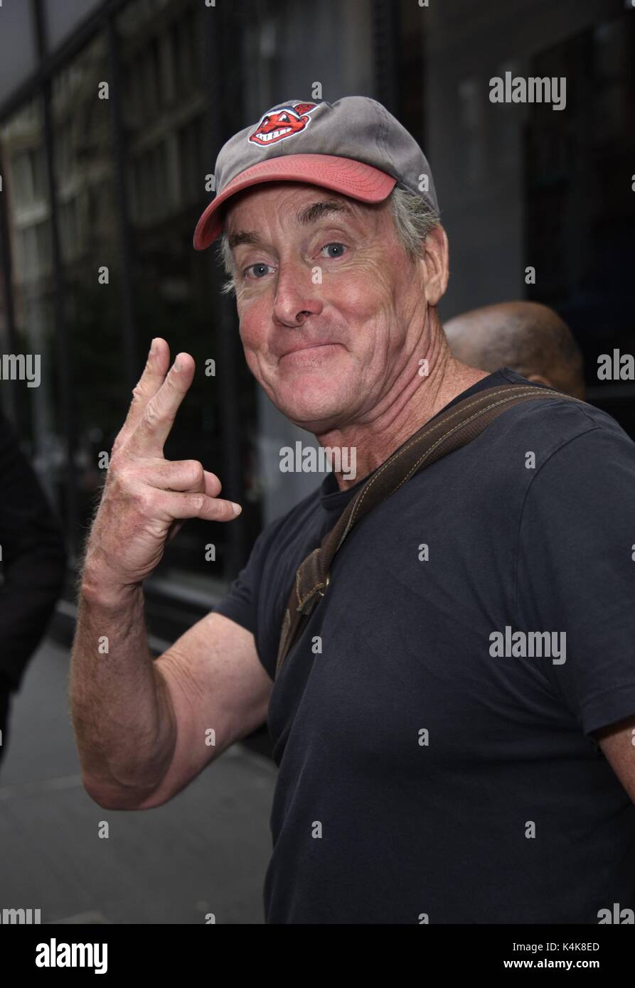 New York, NY, USA. 6th Sep, 2017. John C. McKinley, out promoting THE