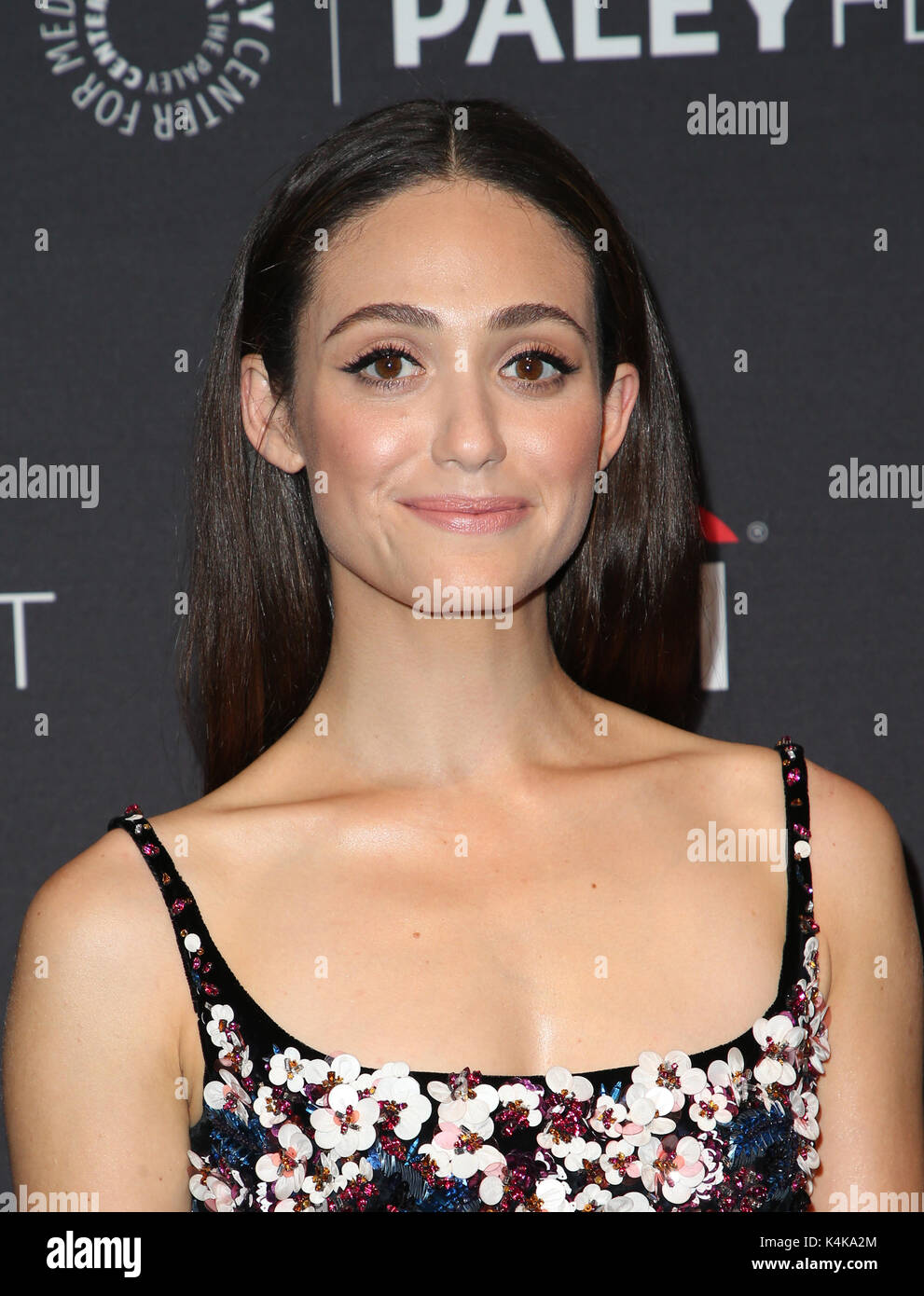 Beverly Hills, Ca. 6th Sep, 2017. Emmy Rossum, At SHAMELESS SCREENING & PANEL DURING THE 11TH ANNUAL PALEYFEST FALL TV PREVIEWS At The Paley Center for Media In California on September 6, 2017. Credit: Faye S/Media Punch/Alamy Live News Stock Photo