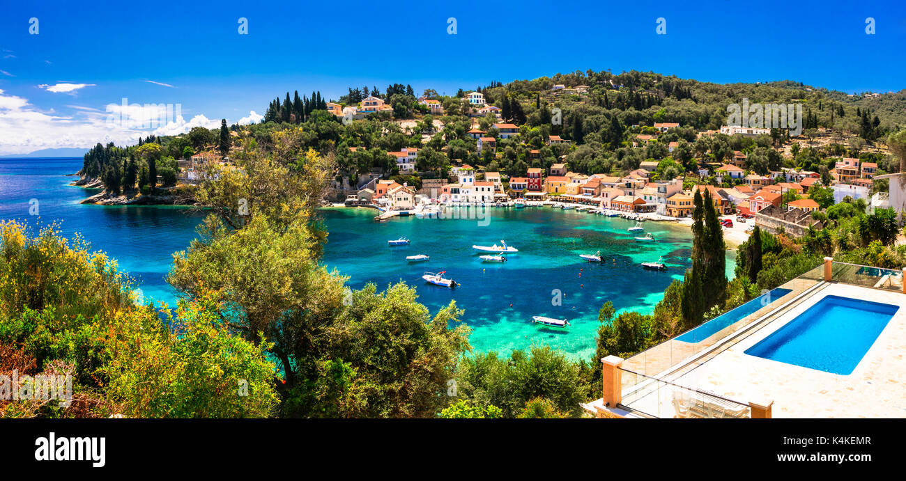 Impressive Loggos Village Paxos Island Greece Stock Photo Alamy impressive-loggos-village-paxos-island-greece-stock-photo-alamy