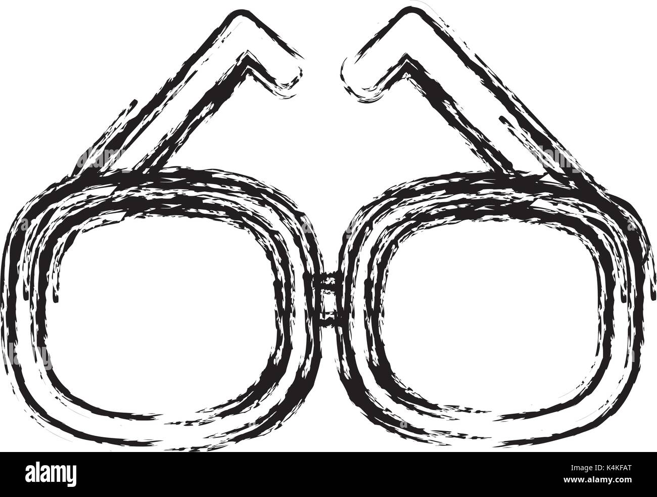 Fashion glasses isolated Stock Vector Image & Art - Alamy
