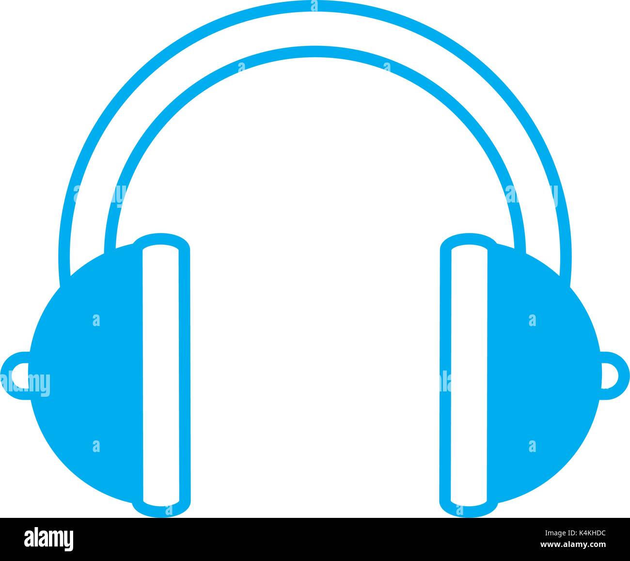 Music headphones device Stock Vector Image & Art - Alamy