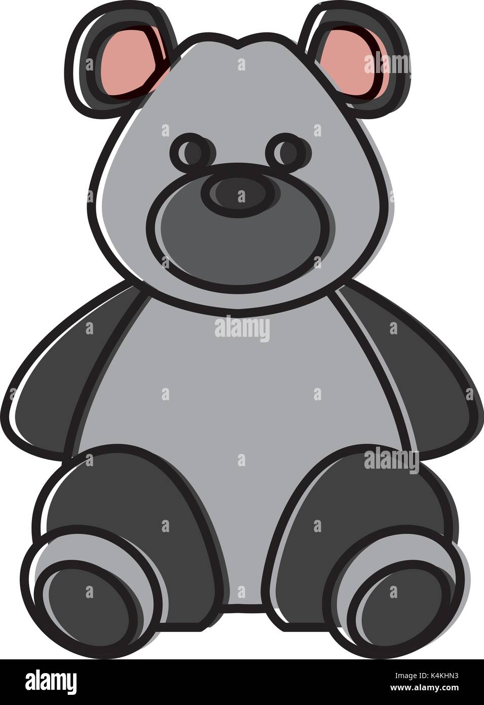 Cute teddy bear Stock Vector Image & Art - Alamy