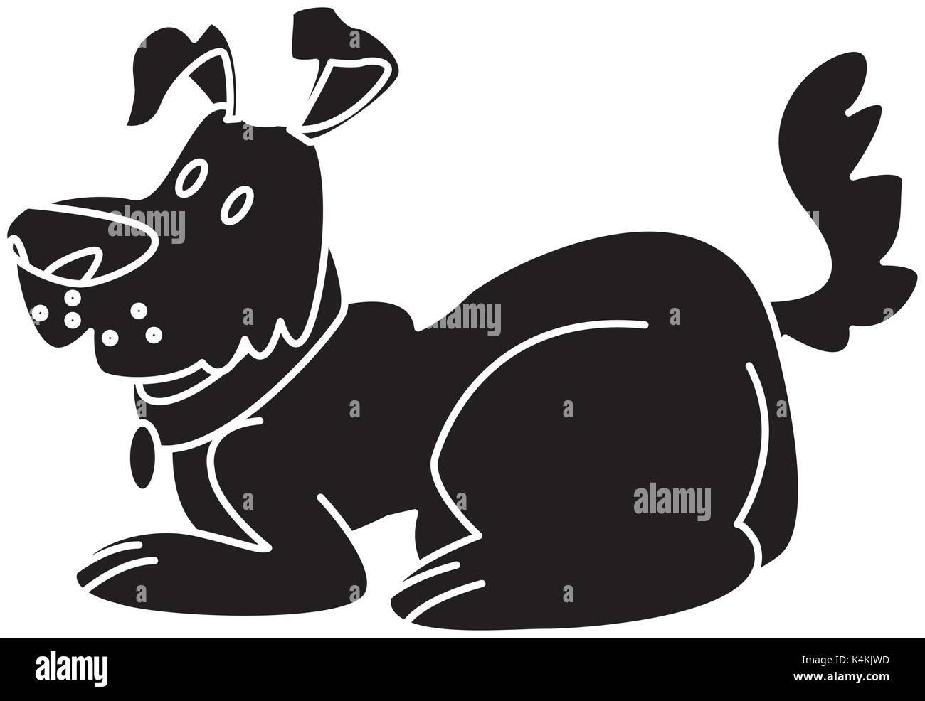 Dog pet cartoon Stock Vector Image & Art - Alamy