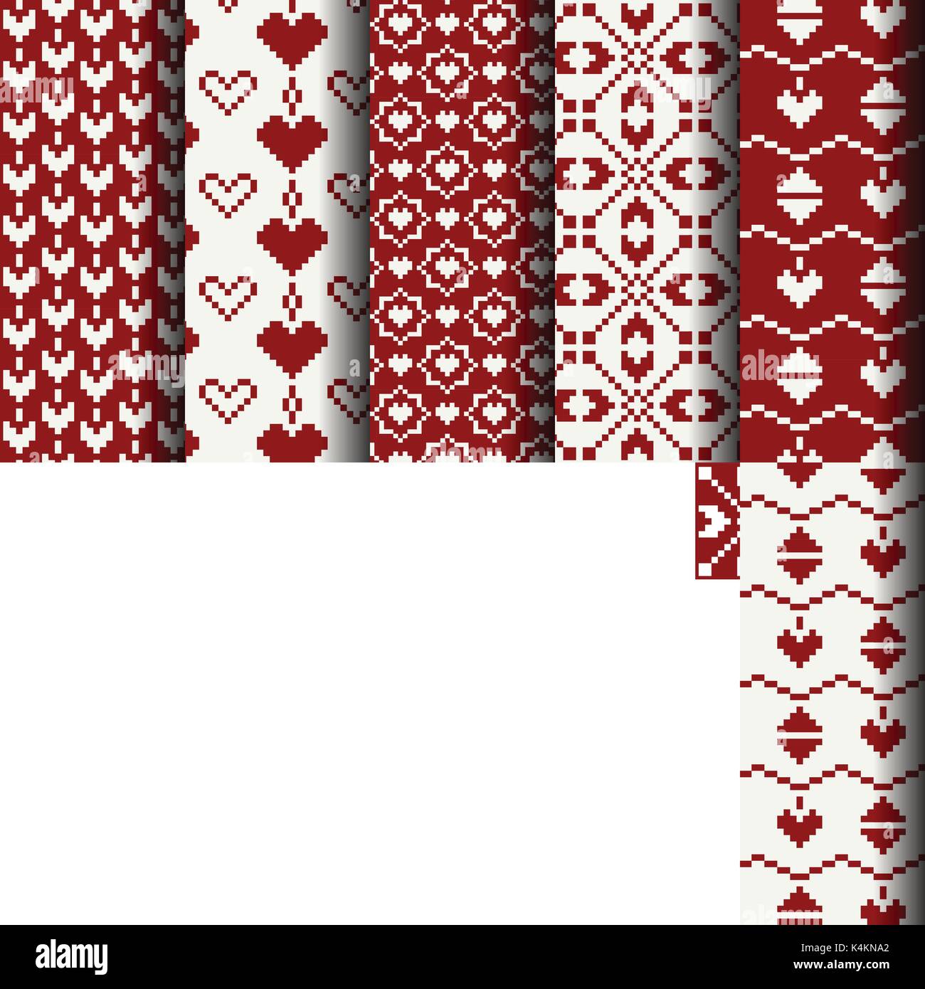 Valentine Heart Patterns