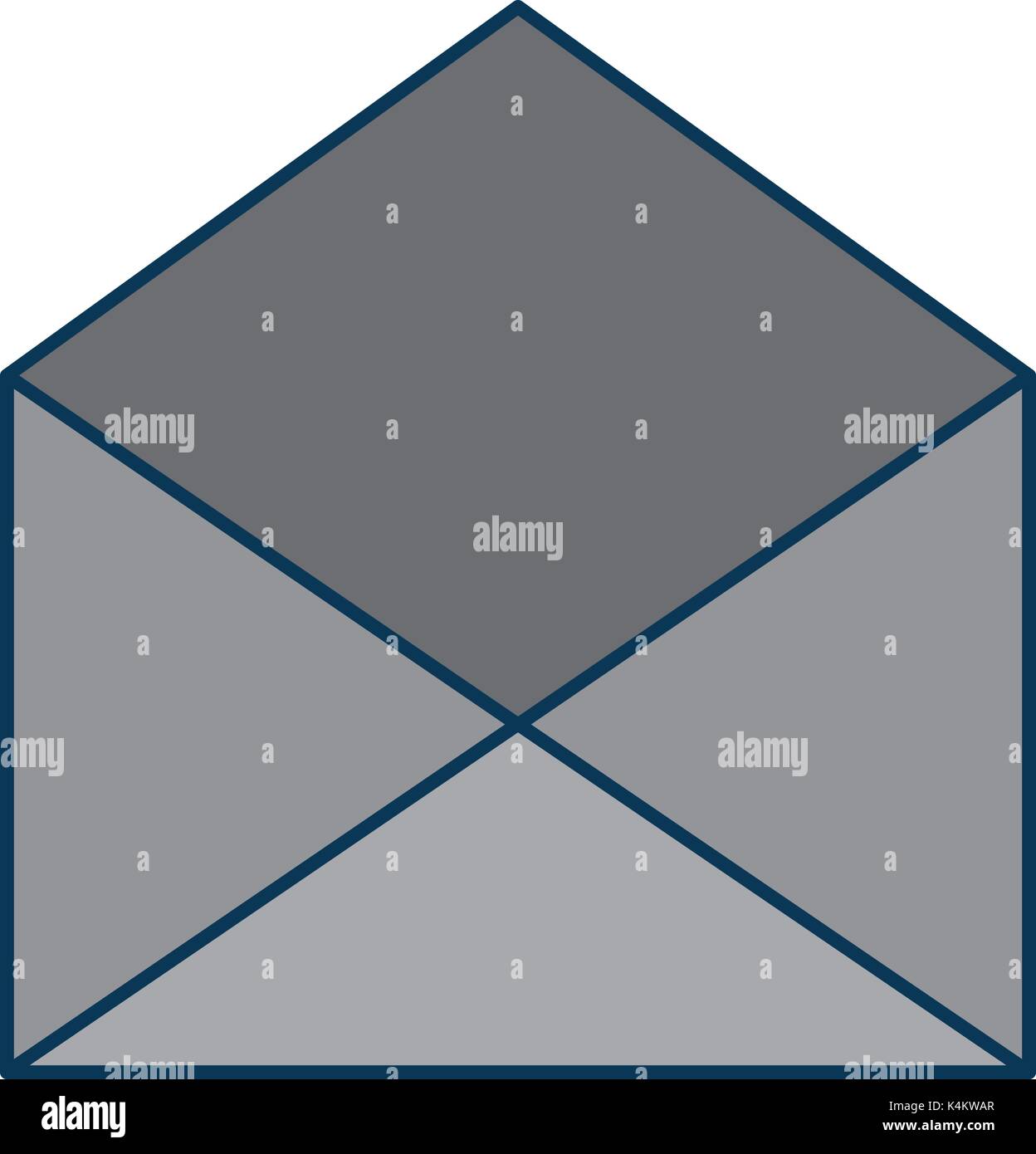 open envelope message mail concept Stock Vector Image & Art - Alamy
