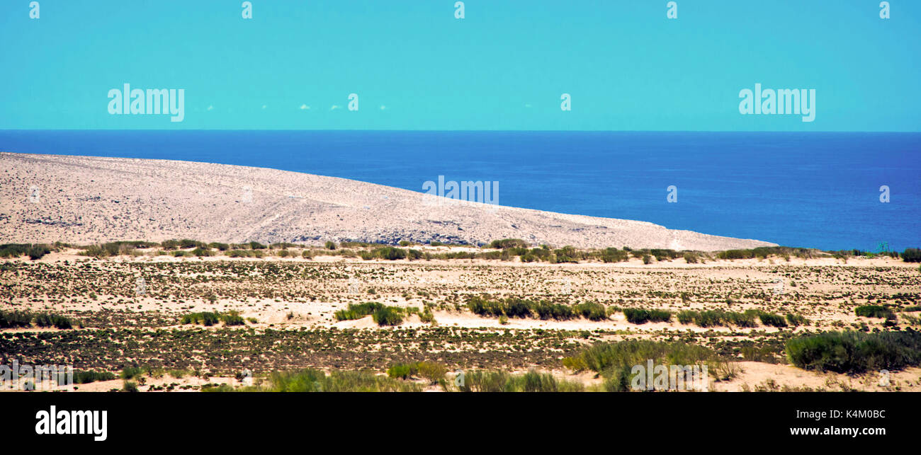 Moroccan Sands And Ocean Stock Photo - Alamy