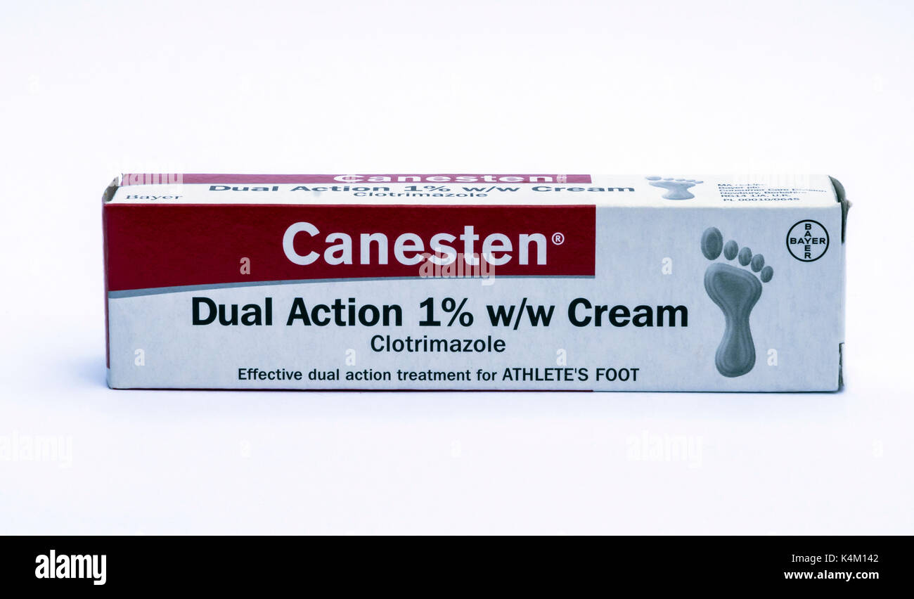 Athletes foot cream hi-res stock photography and images - Alamy
