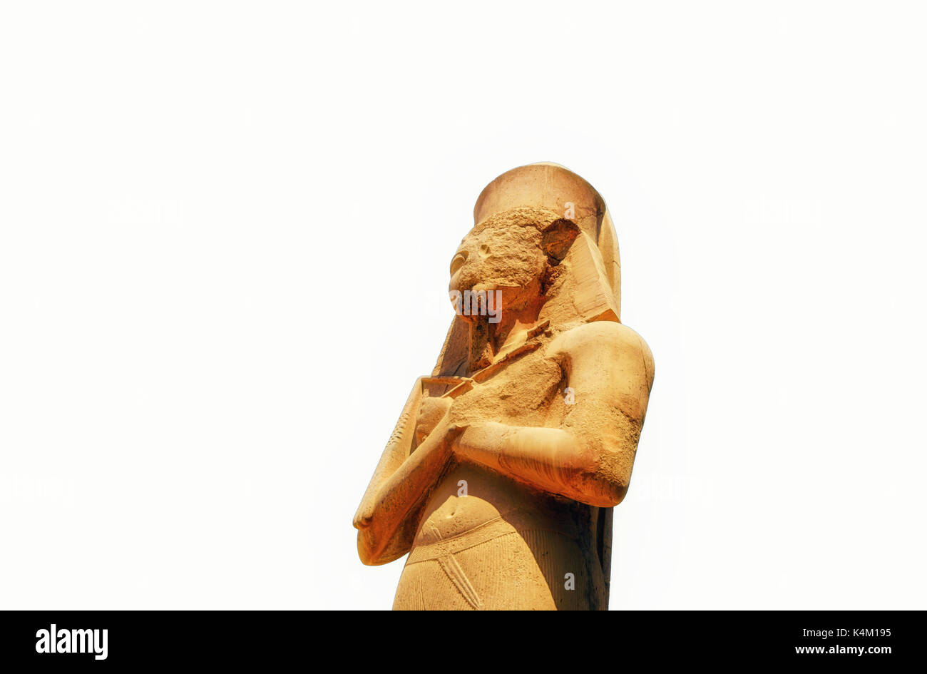 Statue of King Ramses II at the Karnak Temple, Egypt Stock Photo - Alamy
