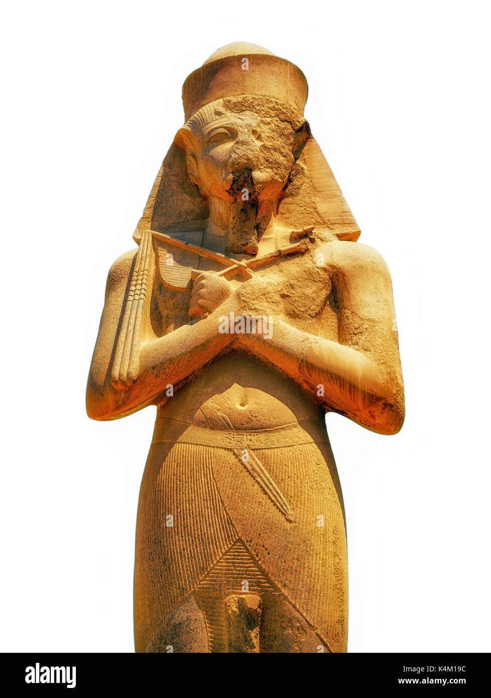 Statue of King Ramses II at the Karnak Temple, Egypt Stock Photo - Alamy