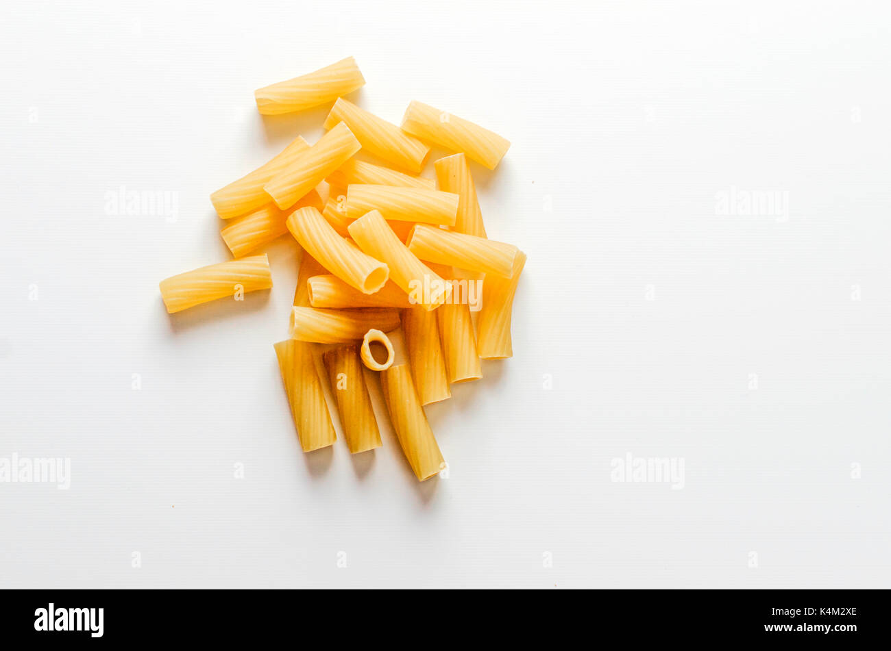 Pasta isolated on white Stock Photo - Alamy