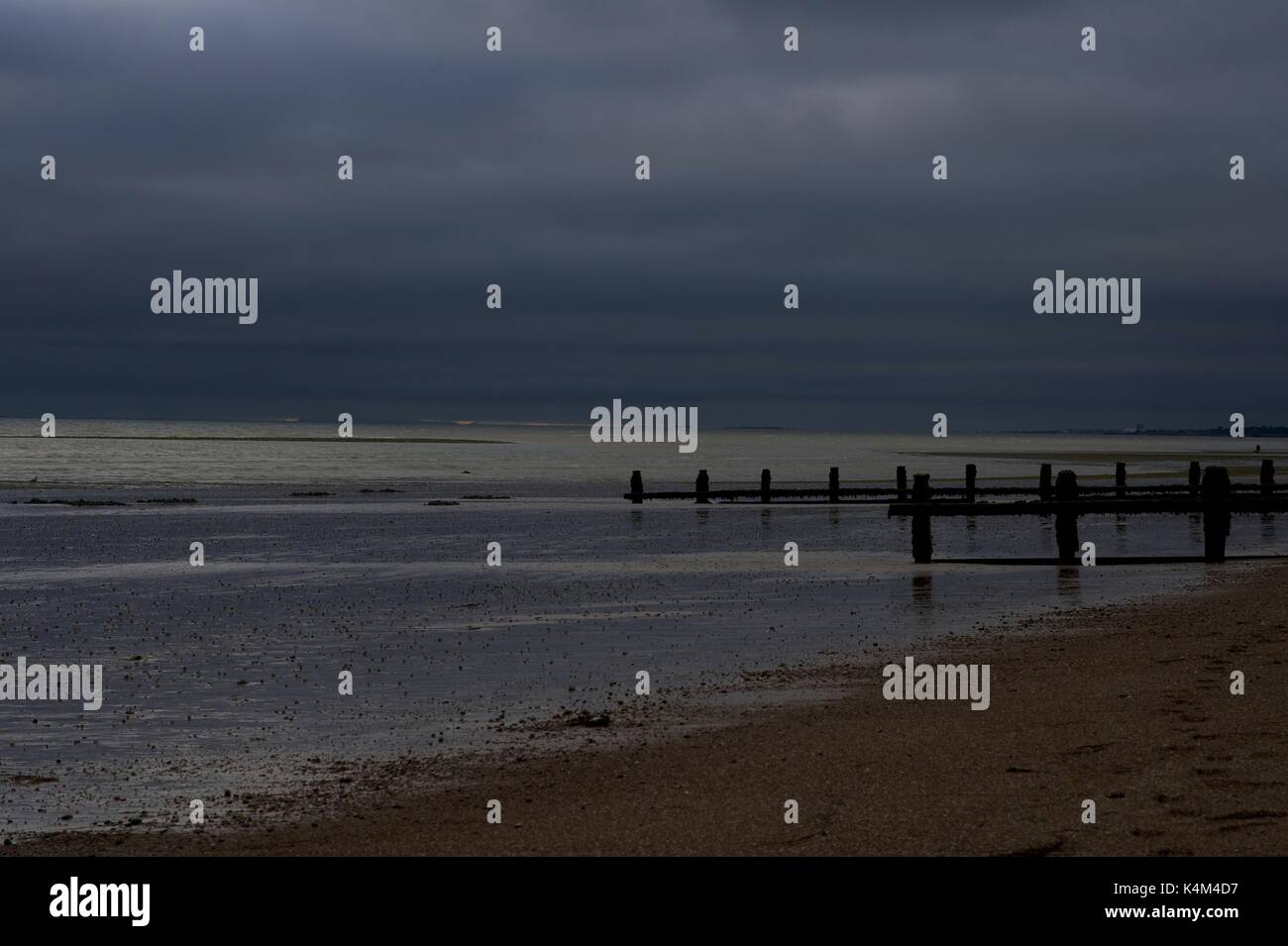 east-preston-beach-stock-photo-alamy