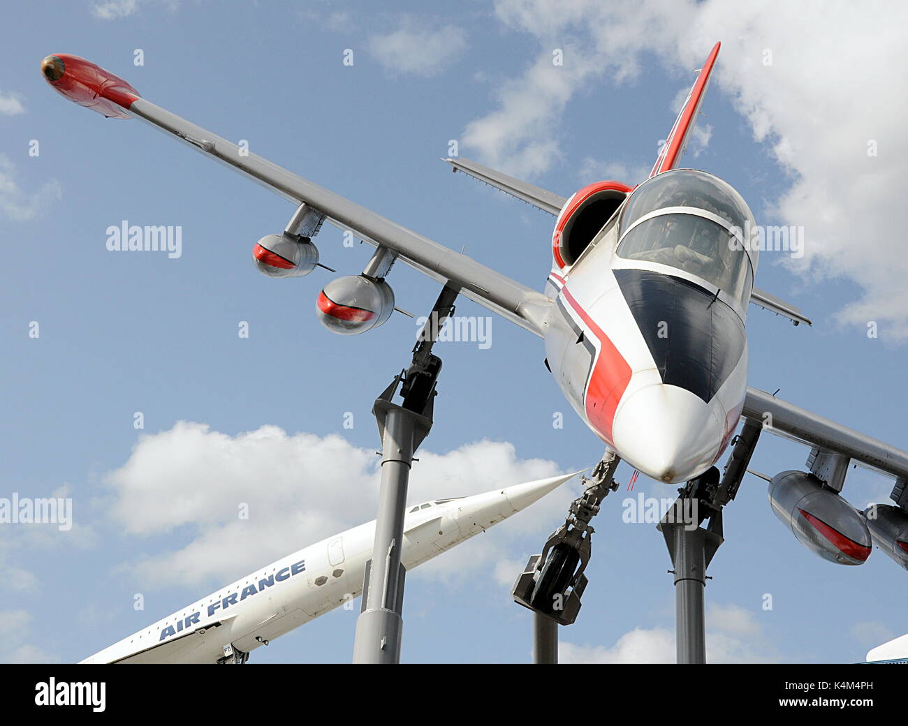 Fighter Plane Aircraft Concorde Stock Photo