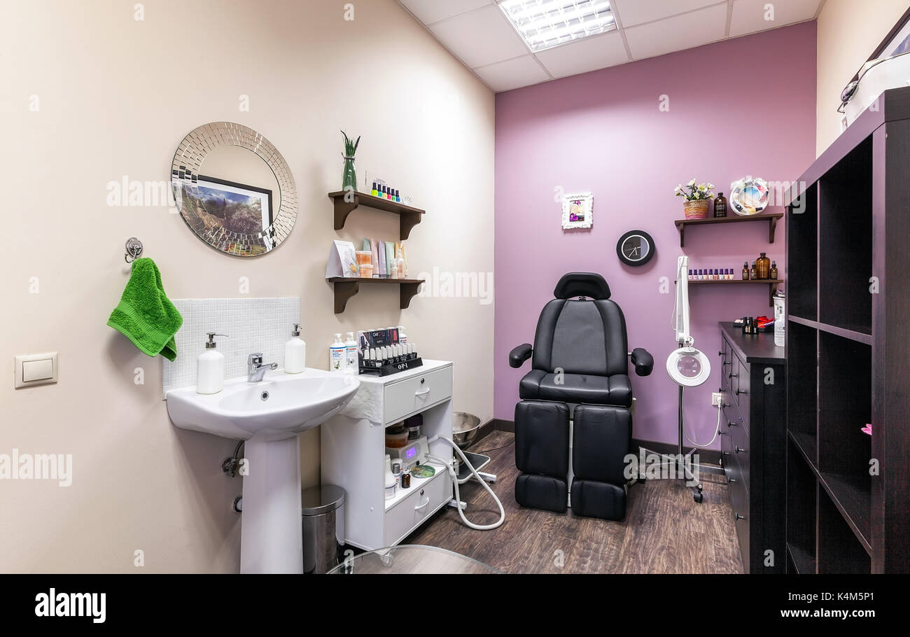 Interior luxury beauty salon hi-res stock photography and images - Alamy