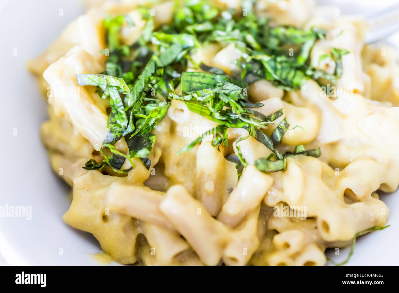 Alfredo sauce penne pasta hires stock photography and images Alamy