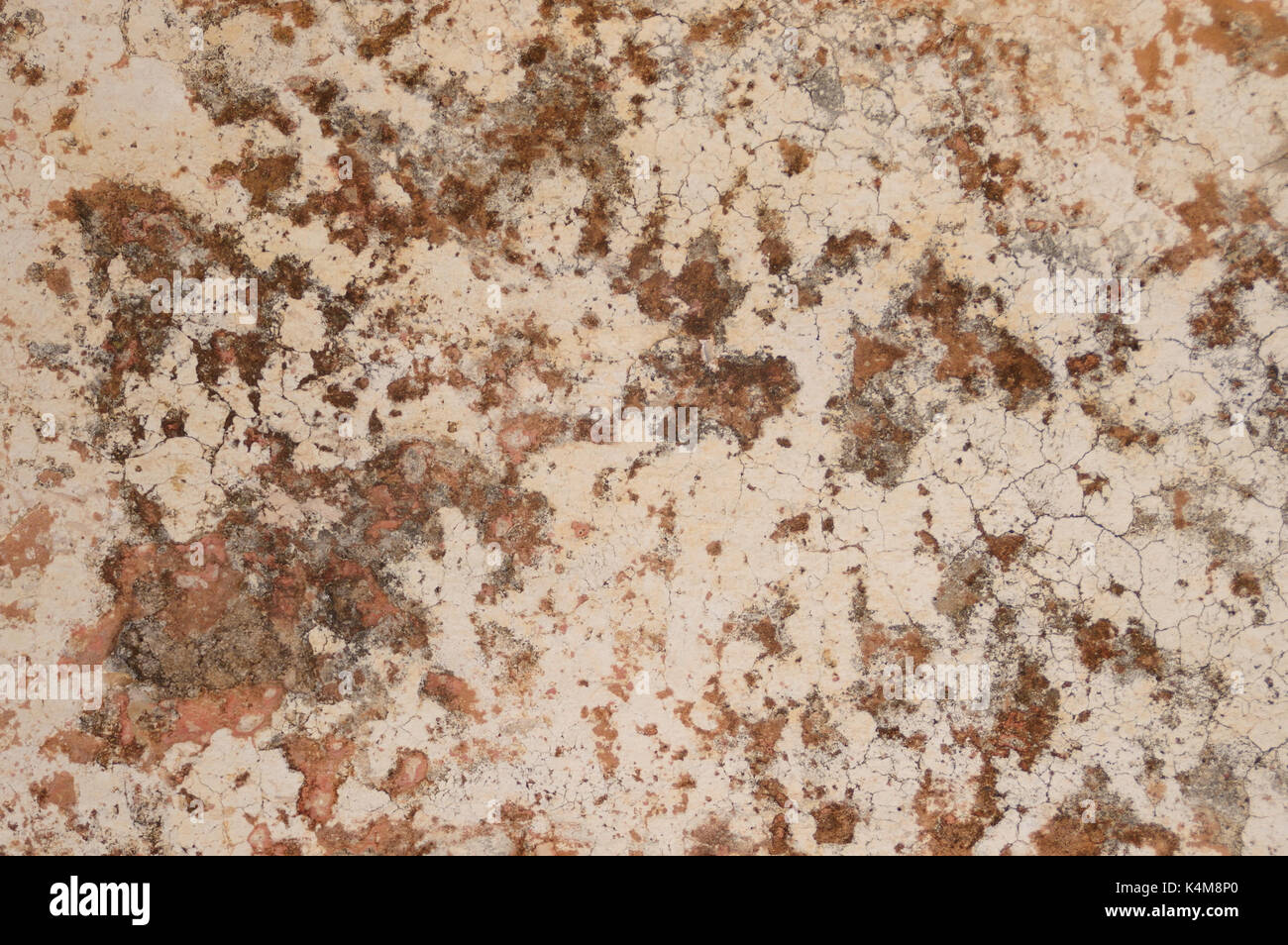 Old cracked wall texture. Abstract vintage background. Stock Photo