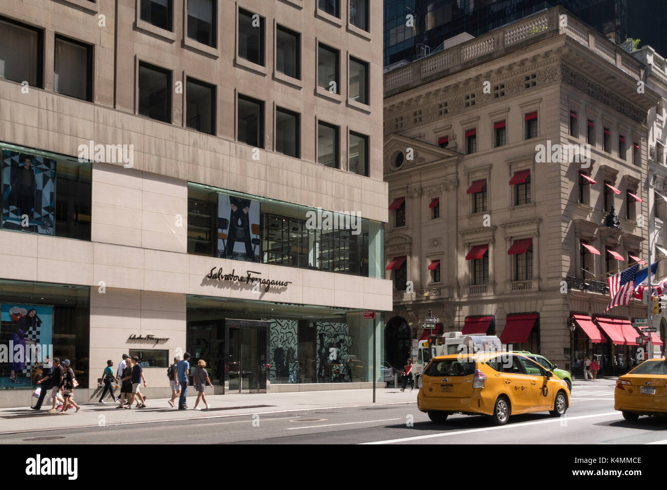 Salvatore ferragamo 5th avenue hi-res stock photography and images - Alamy