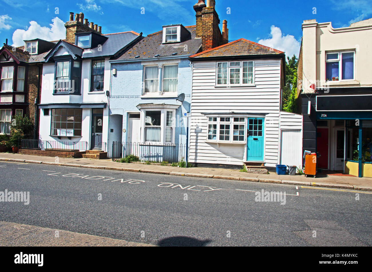 Whitstable, Cottage, High Street, Kent Stock Photo Alamy