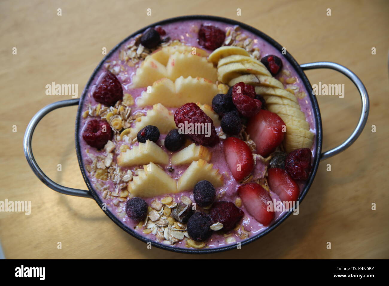 Greek yogurt bowl Stock Photo - Alamy
