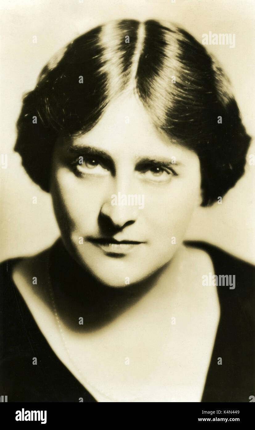 HESS, Myra portrait - English pianist (1890-1965) Stock Photo