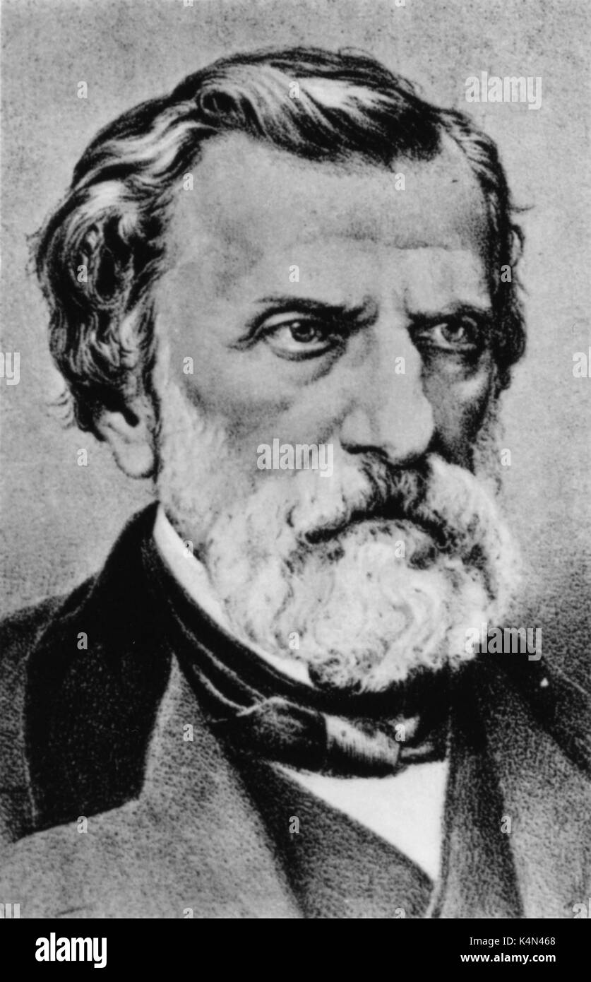 THOMAS, (Charles Louis) Ambroise French composer (1811-1896) Stock Photo